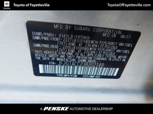 Used 2018 Subaru Crosstrek 2.0i Premium w/ Moonroof Package image 12