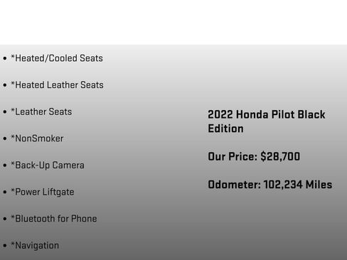 Used 2022 Honda Pilot Black Edition image 6