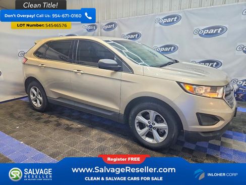 Used 2017 Ford Edge SE w/ Cargo Accessory Package FWD image 5