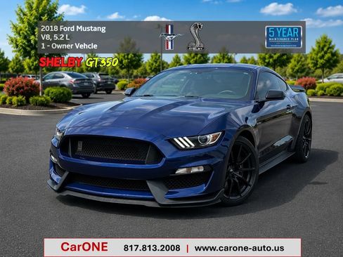 Used 2018 Ford Mustang Shelby GT350 w/ Electronics Package RWD image 1
