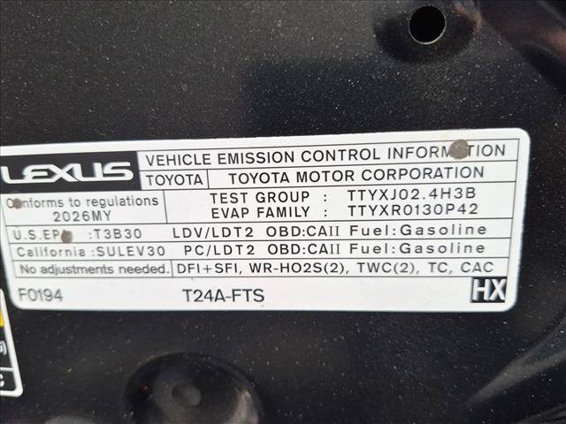 Used 2026 Lexus NX 350 AWD w/ Cold Area Package image 27