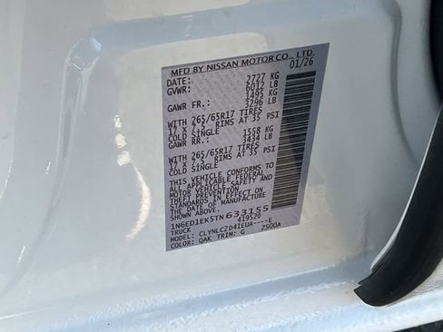 New 2026 Nissan Frontier SV w/ SV Convenience Package image 37