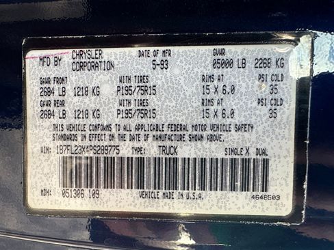 Used 1993 Dodge Dakota 2WD Club Cab image 31