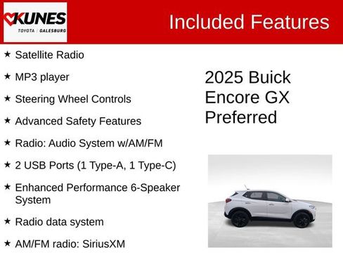 Used 2025 Buick Encore GX Preferred image 3