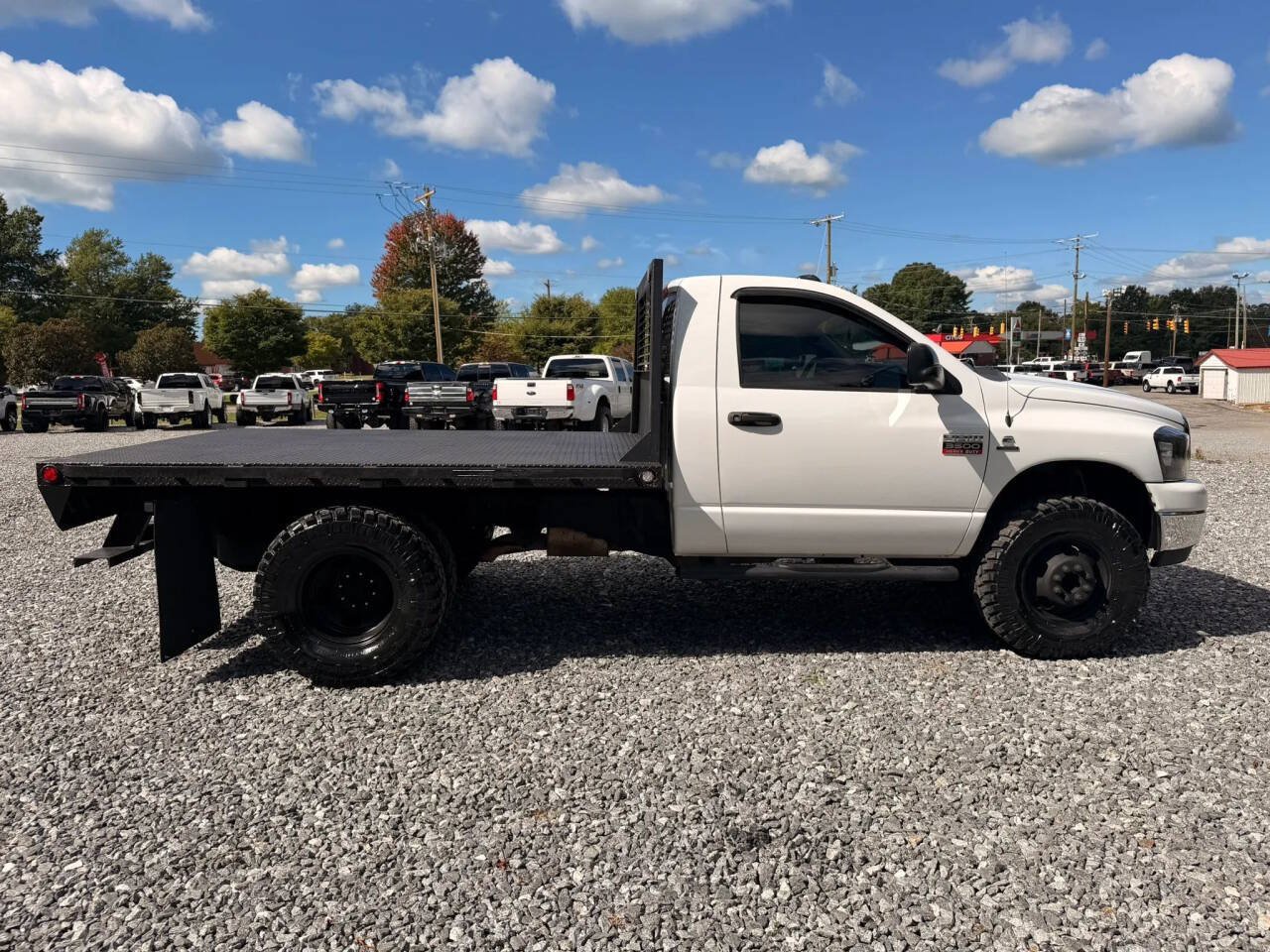 Used 2007 Dodge Ram 3500 Truck 4x4 Regular Cab DRW w/ Trailer Tow Prep Group image 8