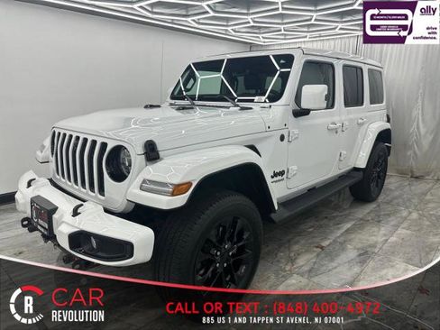 Used 2021 Jeep Wrangler Unlimited Sahara AWD/4WD image 3