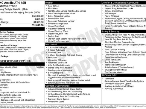 Used 2024 GMC Acadia AT4 image 3