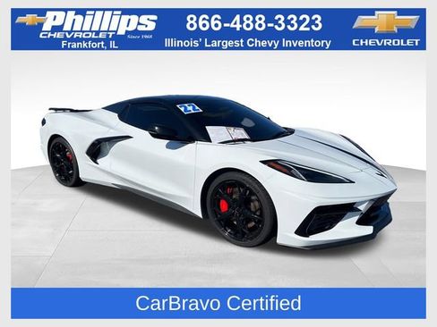 Certified 2022 Chevrolet Corvette Stingray Premium Conv w/ Z51 Performance Package RWD image 1