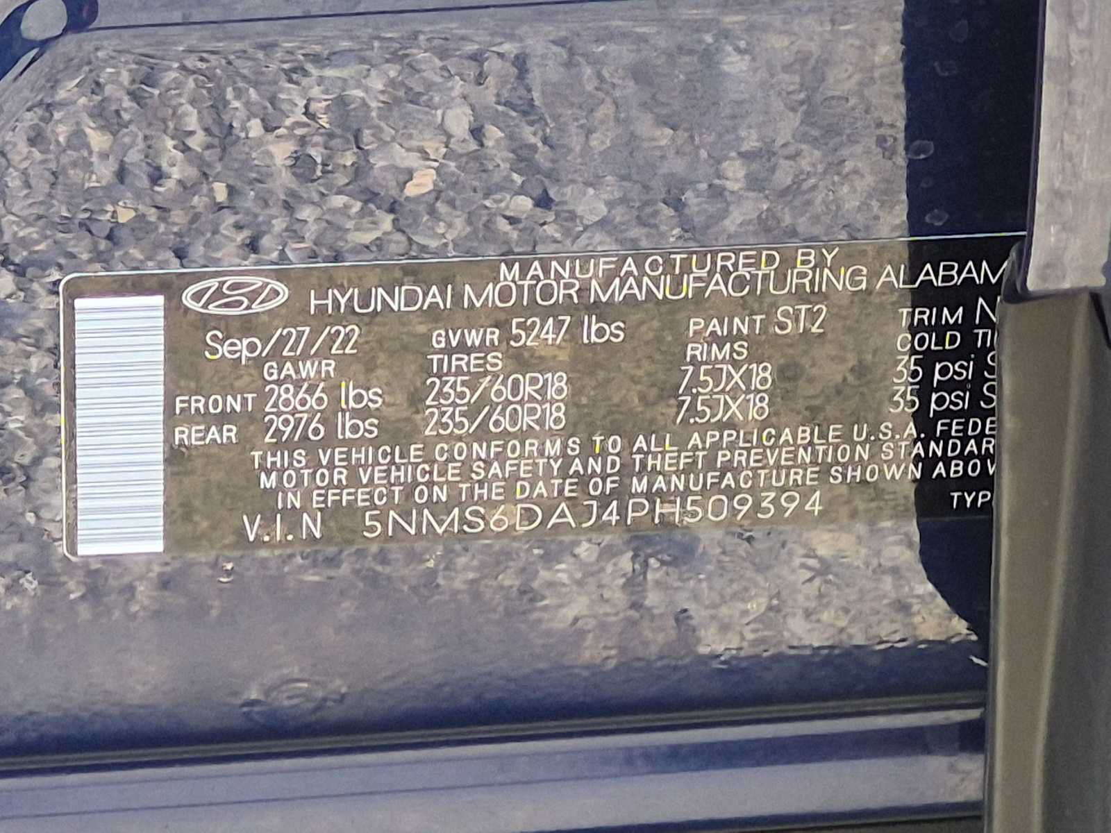 Used 2023 Hyundai Santa Fe XRT w/ Cargo Package AWD/4WD image 33