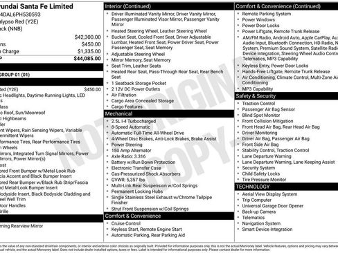 Used 2023 Hyundai Santa Fe Limited image 5