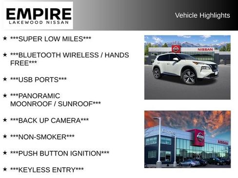 Used 2023 Nissan Rogue SL w/ SL Premium Package AWD/4WD image 2