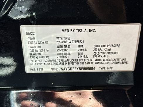Used 2022 Tesla Model Y Performance AWD/4WD image 33