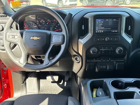 Used 2024 Chevrolet Silverado 1500 Custom w/ Turbomax Blackout Package AWD/4WD image 7