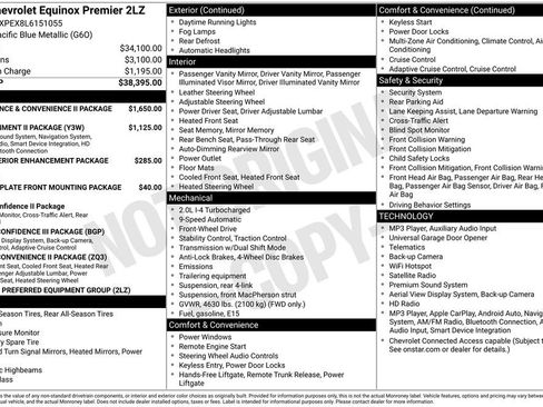 Used 2020 Chevrolet Equinox Premier FWD image 3