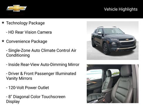 Certified 2022 Chevrolet TrailBlazer ACTIV w/ Technology Package AWD/4WD image 20