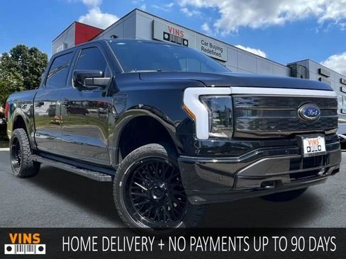 Used 2023 Ford F150 Lightning Platinum AWD/4WD image 1