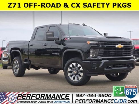 Used 2024 Chevrolet Silverado 2500 Custom w/ Custom Value Package AWD/4WD image 1