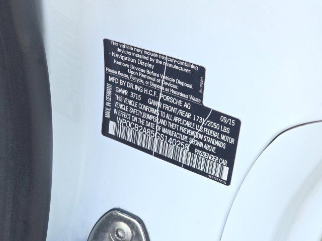 Used 2016 Porsche Boxster S RWD image 23