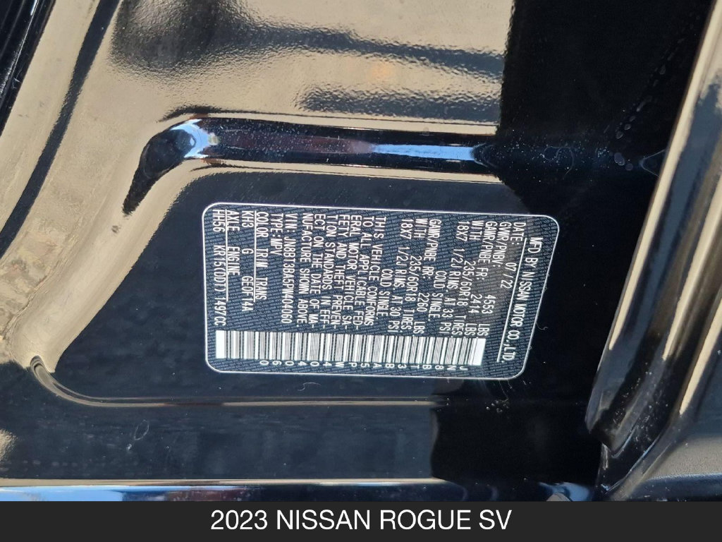 Certified 2023 Nissan Rogue SV FWD image 24