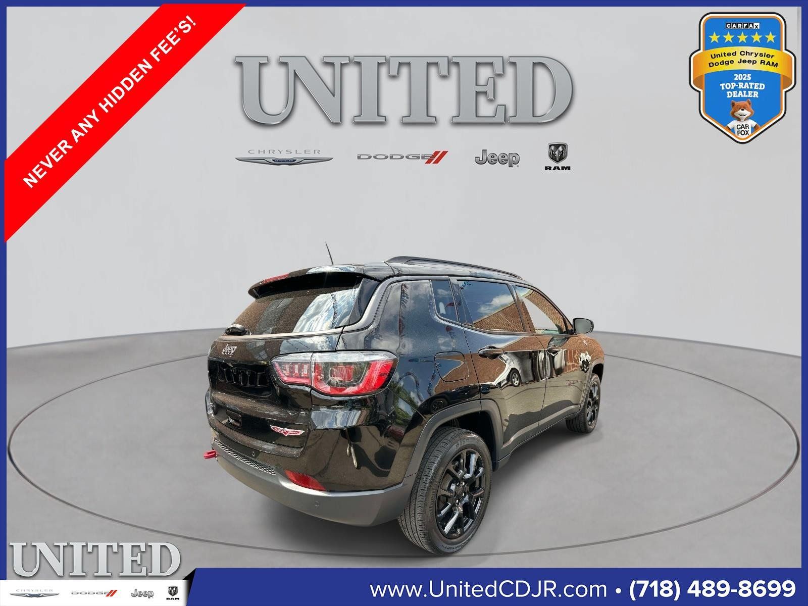 Certified 2018 Jeep Compass Trailhawk w/ Leather Interior Group AWD/4WD image 3