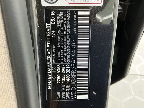 Used 2015 Mercedes-Benz S 550 4MATIC Sedan image 51