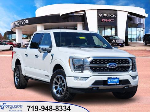 Used 2022 Ford F150 Platinum w/ Equipment Group 701A High AWD/4WD image 1