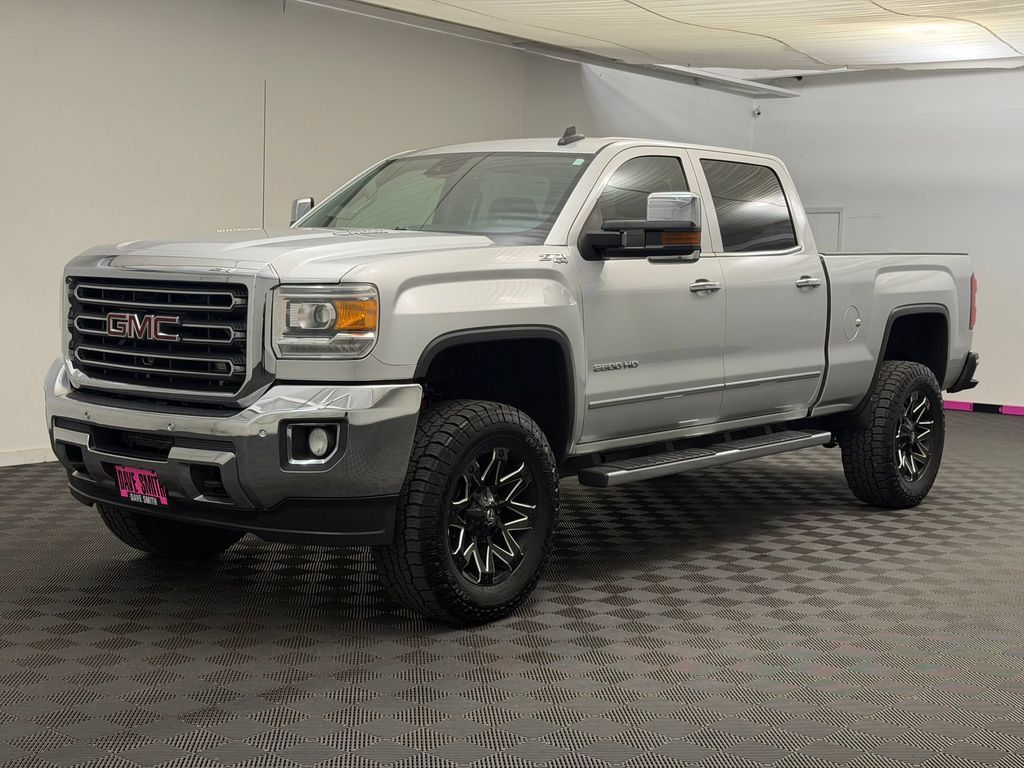 Used 2015 GMC Sierra 2500 SLT w/ Duramax Plus Package AWD/4WD image 1