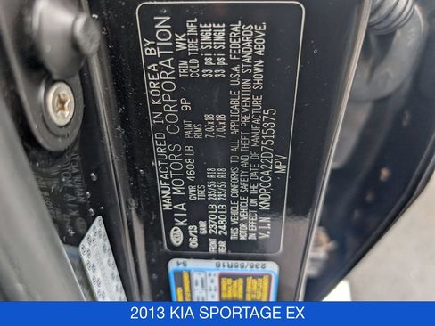 Used 2013 Kia Sportage EX w/ EX Premium Pkg AWD/4WD image 35