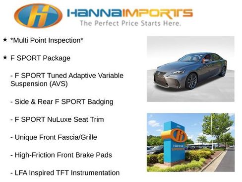 Used 2020 Lexus IS 350 F Sport w/ F Sport Package RWD image 15