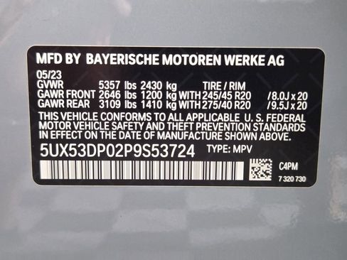 Used 2023 BMW X3 xDrive30i w/ M Sport Package AWD/4WD image 33