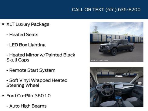 New 2025 Ford Maverick XLT w/ XLT Luxury Package image 10
