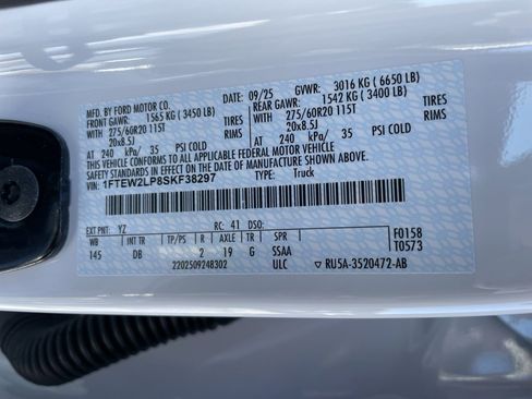 New 2025 Ford F150 STX w/ Equipment Group 200A image 41