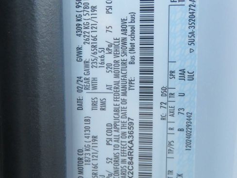 Used 2024 Ford Transit 350 XLT image 77