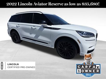 Certified 2022 Lincoln Aviator Reserve w/ Equipment Group 201A