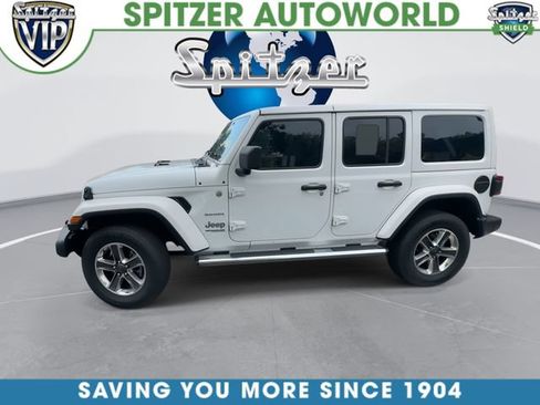 Used 2021 Jeep Wrangler Unlimited Sahara w/ LED Lighting Group AWD/4WD image 6