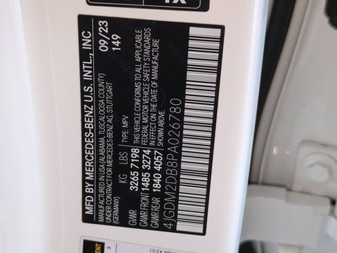 Certified 2023 Mercedes-Benz EQS 450+ SUV image 28