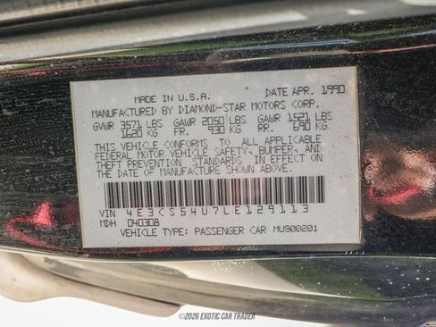 Used 1990 Eagle Talon TSi FWD image 52