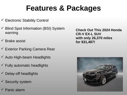 Certified 2024 Honda CR-V EX-L image 20