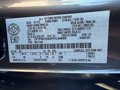 Used 2023 Ford F150 XLT w/ Equipment Group 302A High AWD/4WD image 35