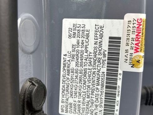 Used 2022 Honda Passport EX-L image 35