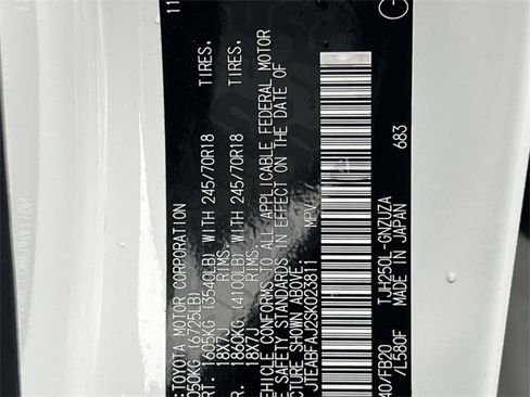 Certified 2025 Toyota Land Cruiser 1958 image 23