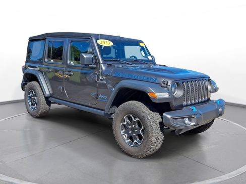 Used 2023 Jeep Wrangler Unlimited Rubicon 4xe w/ Cold Weather Group AWD/4WD image 1