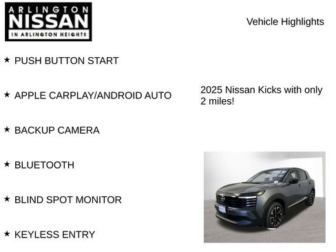 New 2025 Nissan Kicks SV image 8