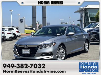 Certified 2019 Honda Accord LX