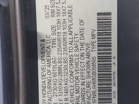 Used 2025 Honda Odyssey EX-L image 33