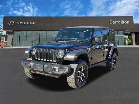 Used 2021 Jeep Wrangler Unlimited Rubicon w/ LED Lighting Group AWD/4WD image 1