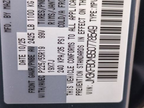 New 2025 MAZDA CX-5 Carbon Edition image 34