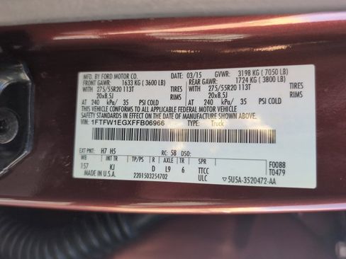 Used 2015 Ford F150 King Ranch w/ Equipment Group 601A Luxury image 25