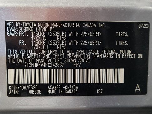 Used 2023 Toyota RAV4 LE FWD image 33