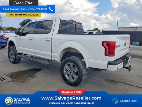 Used 2015 Ford F150 Lariat AWD/4WD image 3